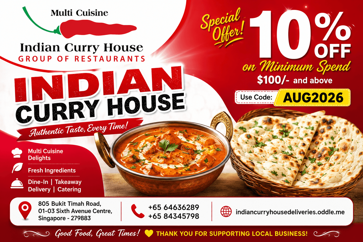 Use Code : AUG2026 & Get 10% Dis. Minimum Order $100/-